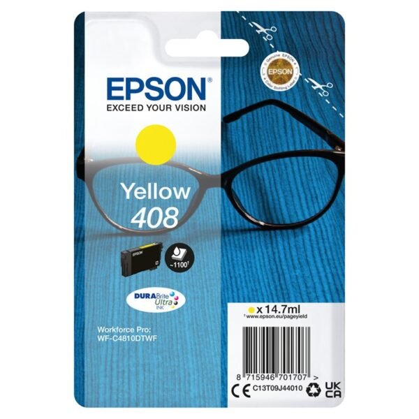Single Yellow 408 Durabrite Ink