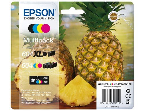 C13T10H94010-1 Multi 4Colours 604 Xl Blackstd Cmy - Image 1
