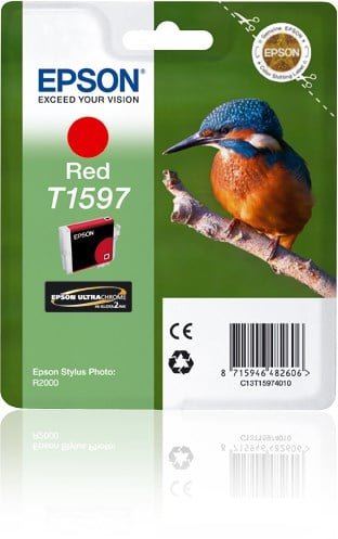 C13T15974010-1 T1597 Stylus Photo Red - Image 1