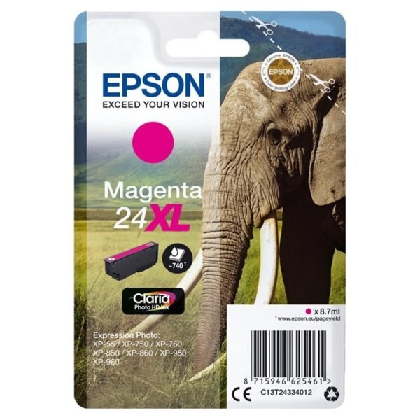 Magenta 24Xl Claria Photo Hd Ink