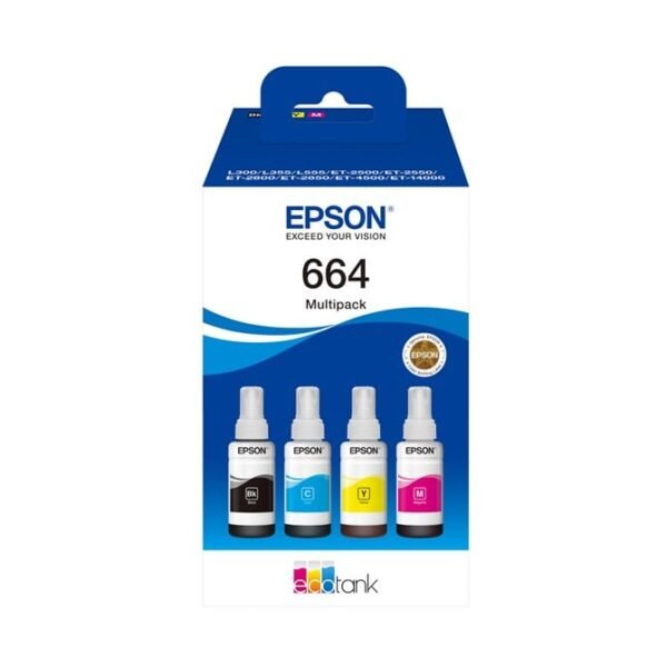 664 Ecotank 4Colour Multipack