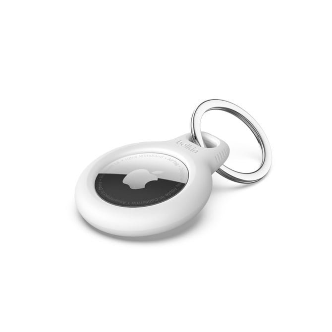 F8W973BTWHT-1 Secure Holder With Keyring - White - Image 1