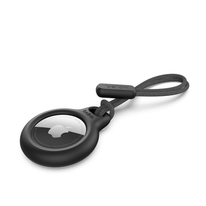 F8W974BTBLK-1 Secure Holder With Strap - Black - Image 1