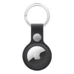 Airtag Finewoven Key Ring Black