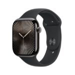 Apple Watch10 46 Sl Ti Bk Sb Ml Ce