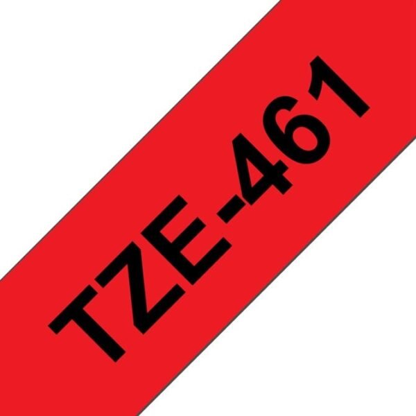 Bro 36Mm Gloss Black On Red Tape